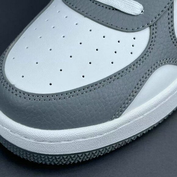 Alo Yoga Thick-Sole White Sneakers (Men's Gray) - Picture 2 of 9